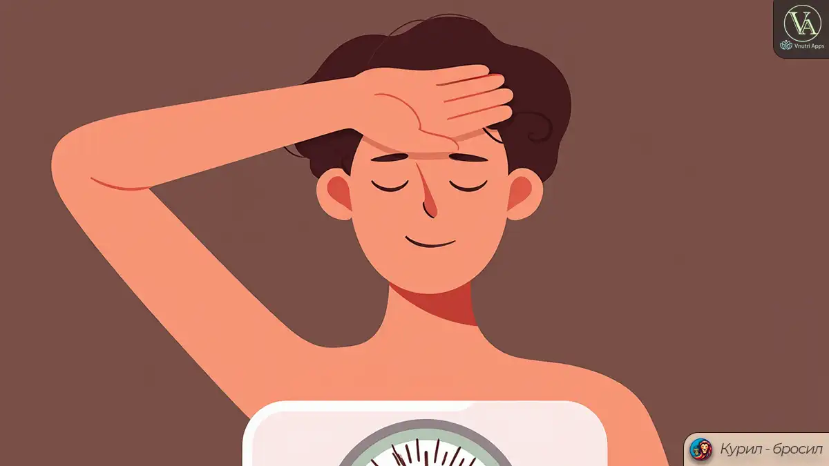 Набор веса после отказа от курения — почему это происходит